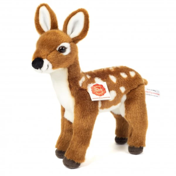Teddy Hermann 90852 Rehkitz Stehend 23cm Plüsch Kuscheltier Fawn Waldtier 3 Teddy Hermann 90852 Rehkitz Stehend 23cm Plüsch Kuscheltier Fawn Waldtier