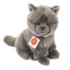 Teddy Hermann 91825 Kartäuser Katze Sitzend 20cm Plüsch Kuscheltier Katze -Spielzeug Verkauf pic 600 91825